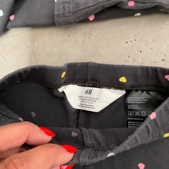 H&M Kids Matching Sets - Black, White, Pink, Yellow - Picture 6 of 6